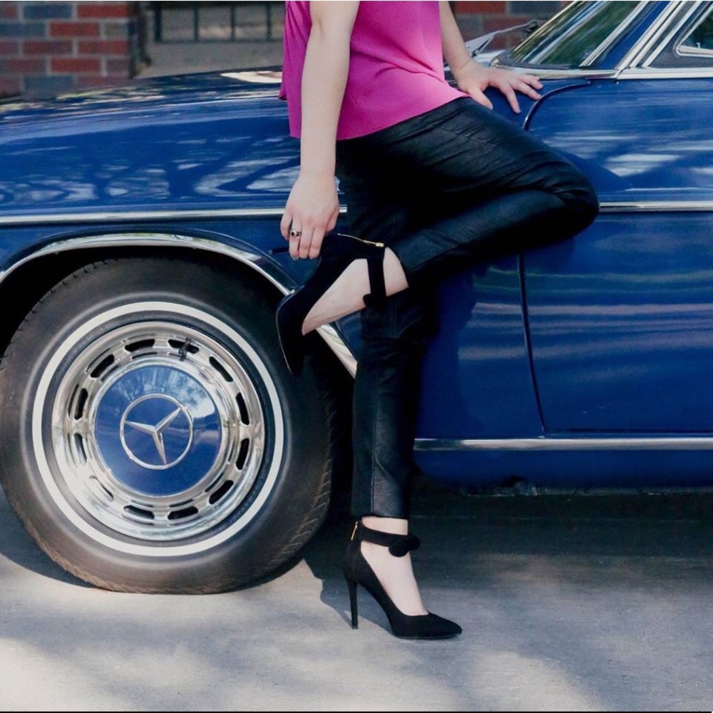Black heels